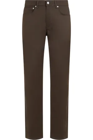 Dunhill Bukser, Herre, Grøn, W32, Bomuld, Chinos