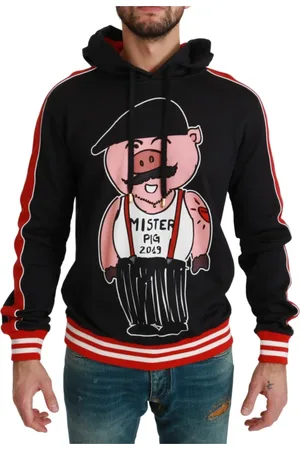 Dolce & Gabbana Sweathshirts & Hoodies, Herre, Sort, M, Bomuld, Hoodies