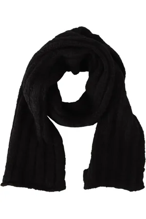 Dolce & Gabbana Tilbehør, unisex, Sort, ONE SIZE, Uld, Winter Scarves
