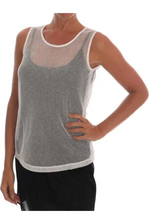 Dolce & Gabbana Top, Dame, Hvid, M, Ærmeløse toppe
