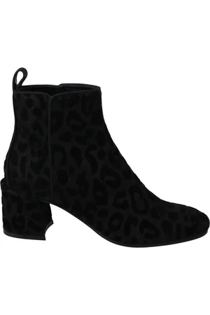 Dolce & Gabbana Sko, Dame, Sort, 36 1/2 EU, Læder, Ankelstøvler