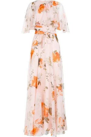 Erdem Kjole, Dame, Flerfarvet, XS, Maxi Dresses