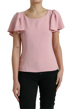 Dolce & Gabbana Bluser & Skjorter, Dame, Lyserød, M, T-shirts