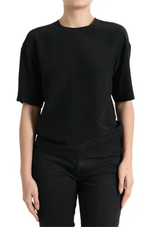 Dolce & Gabbana Bluser & Skjorter, Dame, Sort, XS, T-shirts