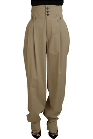 Dolce & Gabbana Bukser, Dame, , XS, Bomuld, Wide Bukser