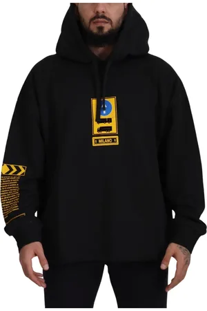 Dolce & Gabbana Sweathshirts & Hoodies, Herre, Sort, M, Bomuld, Hoodies