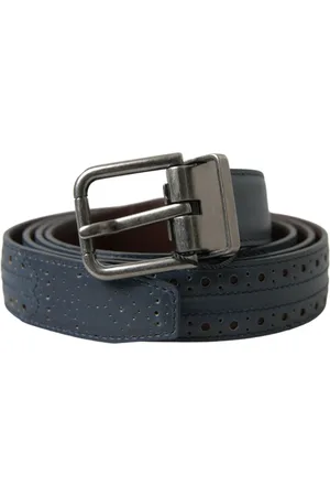 Dolce & Gabbana Tilbehør, unisex, Blå, 105 CM, Uld, Belts