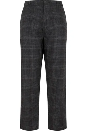 Universal Works Bukser, Herre, Sort, W30, Uld, Kul Militær Chino Bukser