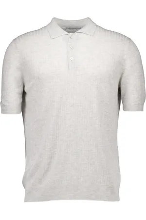 Gran Sasso Top, Herre, Grå, M, Polo Bluser