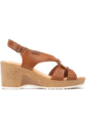 Pikolinos Sko, Dame, Brun, 36 EU, Læder, Flade sandaler