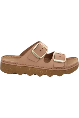 Rohde Sko, Dame, Brun, 36 EU, Læder, Sliders