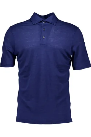 Gran Sasso Top, Herre, Blå, L, Polo Bluser