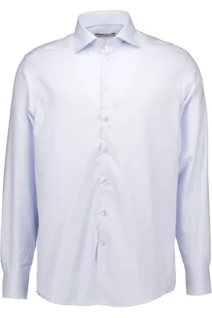 john miller Skjorte, Herre, Blå, 4XL, Casual Bluser