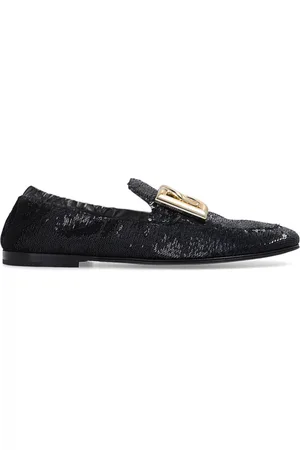 Dolce & Gabbana Sko, Herre, Sort, 40 EU, Læder, Loafers