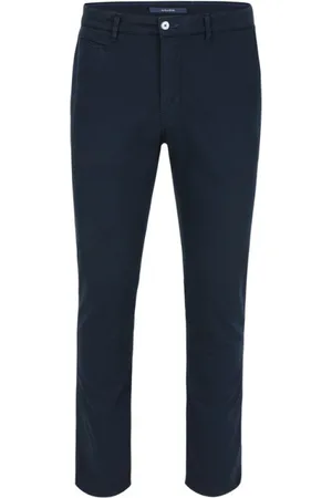 Atelier Noterman Bukser, Herre, Blå, W38 L34, Uld, Bukser