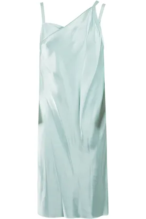 Helmut Lang Kjole, Dame, Blå, XS, Summer Dresses