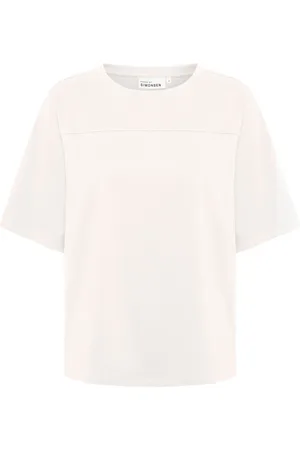 Karen by Simonsen Top, Dame, , XS, Bomuld, Kortærmet Amandakb Tee Sweatshirt