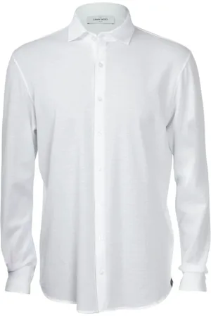 Gran Sasso Skjorte, Herre, Hvid, 3XL, Bomuld, Formal Bluser