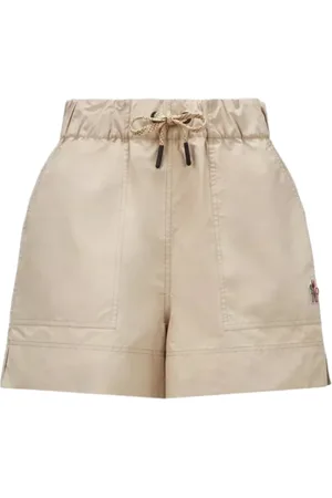 Moncler Shorts, Dame, , L, Polyester, Froissé Shorts