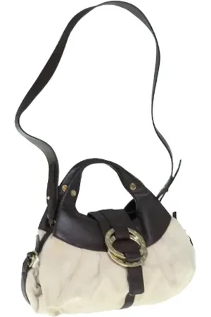 Bvlgari Pre-owned, Dame, , ONE SIZE, Uld, Pre-owned Canvas skuldertasker