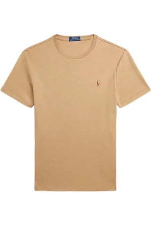 Ralph Lauren Top, Herre, , XL, Bomuld, Custom Slim Fit Soft Cotton T-Shirt