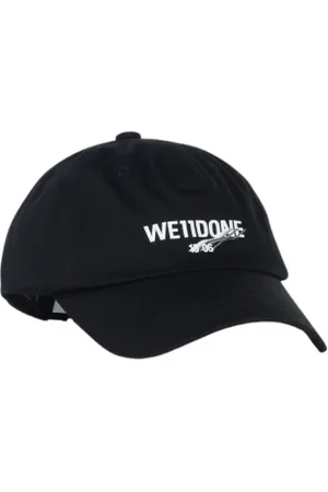 We11 Done Tilbehør, Herre, Sort, ONE SIZE, Bomuld, Basic Logo Cap 1506