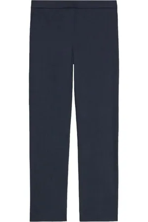 THEORY Bukser, Dame, Blå, M, Treeca Pull-On Pant in Good Linen Navy