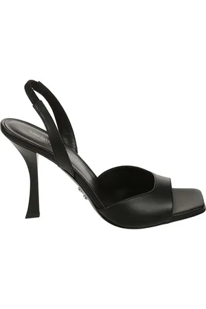 SERGIO LEVANTESI Sko, Dame, Sort, 39 EU, Læder, Højhælede sandaler