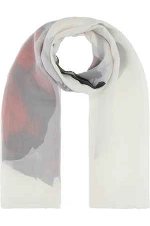 Alexander McQueen Tilbehør, Dame, Flerfarvet, ONE SIZE, Silky Scarves