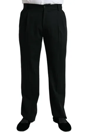 Dolce & Gabbana Bukser, Herre, Sort, M, Bomuld, Chinos