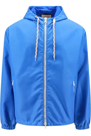 Gucci Jakke, Herre, Blå, M, Nylon, Nylon Web Jakke