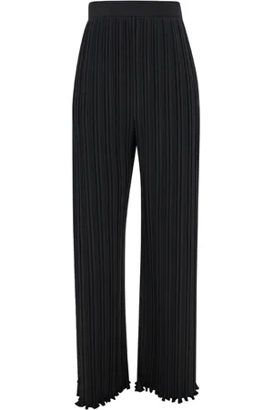 Lanvin Bukser, Dame, Sort, S, Wide Bukser