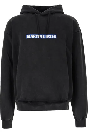 MARTINE ROSE Sweathshirts & Hoodies, Herre, Sort, S, Bomuld, Sweatshirts