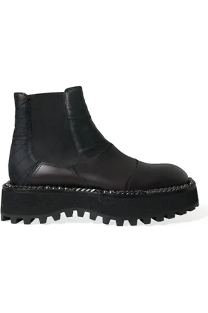 Dolce & Gabbana Sko, Herre, Sort, 39 EU, Chelsea Støvler
