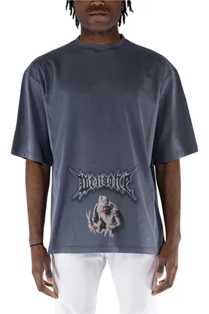 We11 Done Top, Herre, Blå, L, Bomuld, T-shirts