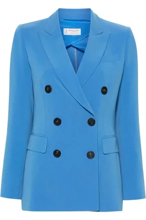 ALBERTO BIANI Jakke, Dame, Blå, 3XL, Blazers