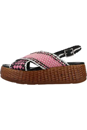 Pon´s quintana Sko, Dame, Flerfarvet, 38 EU, Moderne Flade Sandaler til Kvinder