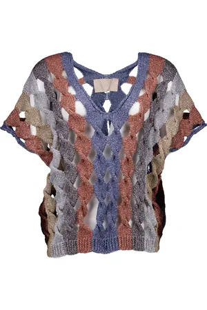 CIRCUS HOTEL Top, Dame, Flerfarvet, 2XS, Multifarvede Toppe