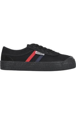 Kawasaki Sko, Herre, Sort, 45 EU, Retro Canvas Sneakers