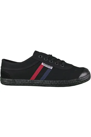 Kawasaki Sko, Herre, Sort, 36 EU, Retro Canvas Sneakers