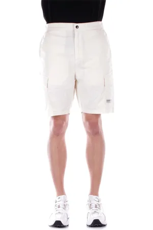 Barbour Shorts, Herre, , W34, Bomuld, Creme Shorts Lynlås Knapper Lommer