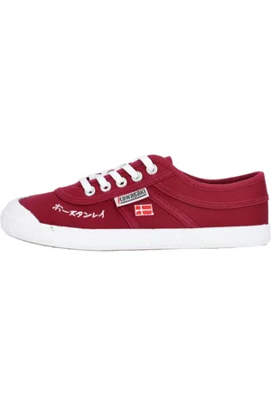 Kawasaki Sko, Herre, Rød, 39 EU, Signature Canvas Sko Beet