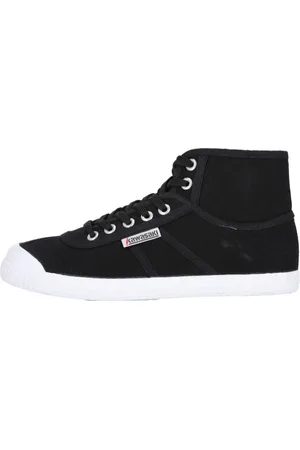 Kawasaki Sko, Dame, Sort, 36 EU, Uld, Original Basic Boot Sort Lærred Ruskind