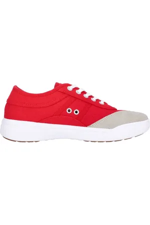 Kawasaki Sko, Dame, Rød, 38 EU, Uld, Leap Canvas Sko Fiery