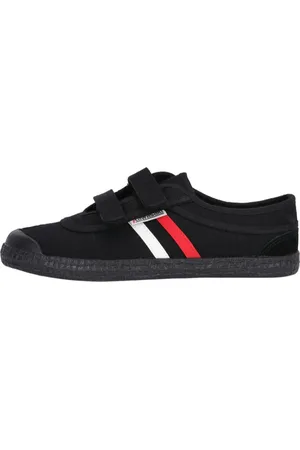 Kawasaki Sko, Dame, Sort, 39 EU, Retro Sko med Velcro Sort