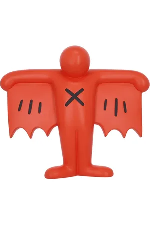 MEDICOM TOY Home, Herre, Rød, ONE SIZE, Uld, Rød Flyvende Djævel Statue