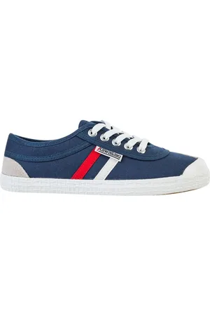 Kawasaki Sko, Dame, Blå, 37 EU, Retro Canvas Sko Navy