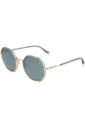Etnia Barcelona Tilbehør, unisex, Gul, 51 MM, Farverige Uregelmæssige Solbriller Farah 51S