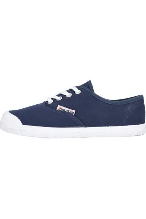 Kawasaki Sko, Dame, Blå, 41 EU, Uld, Lærredssko Base Model Navy