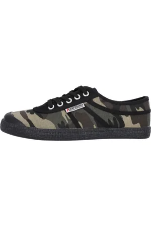 Kawasaki Sko, Dame, Flerfarvet, 45 EU, Camo Canvas Sko Olive Night